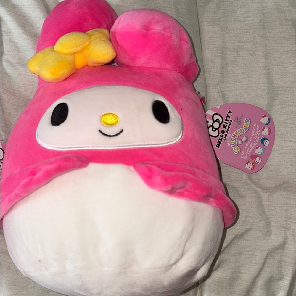 Hello Kitty Pink and White Plush Toy